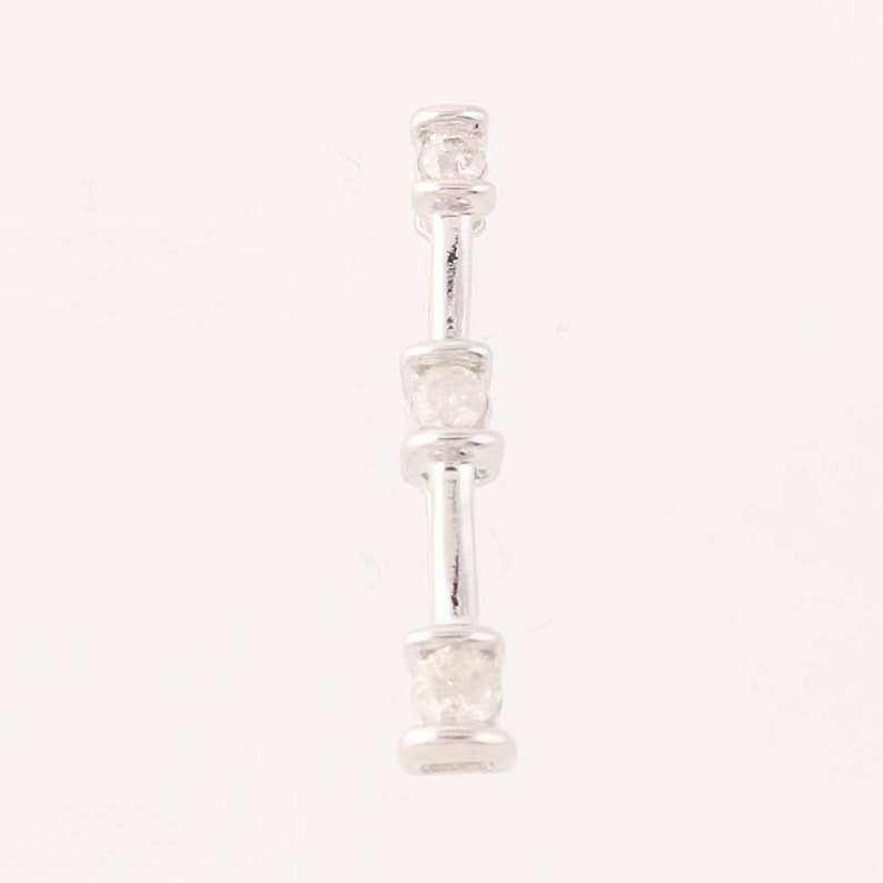 10k Gold Round Brilliant Cut Pierced .25ctw Diamond Journey Earrings /& Pendant