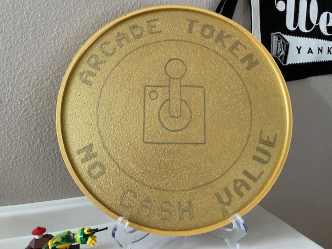 Arcade Token Pinboard Display - Etsy