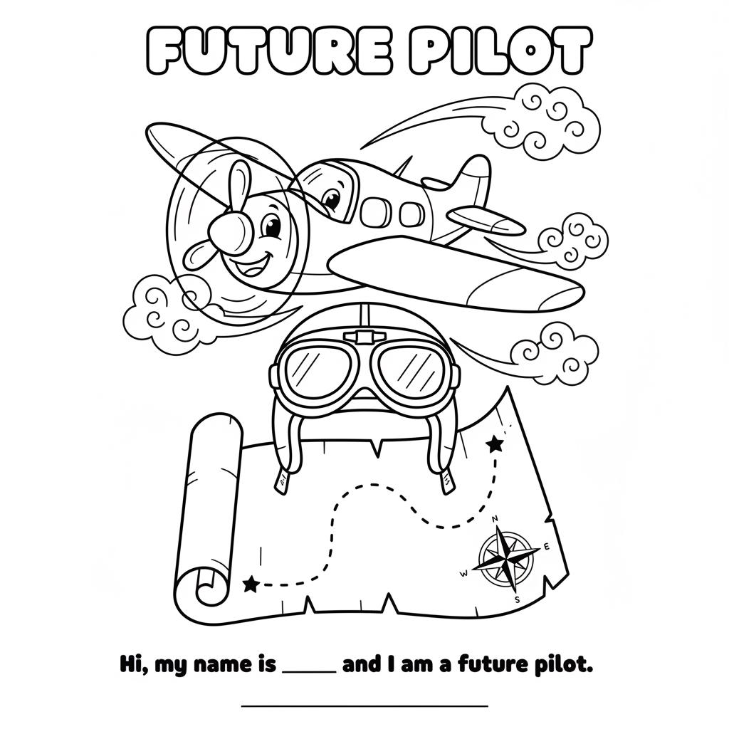 Future Careers Coloring Pages | 25 Printable Sheets | Career Day ...