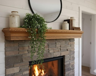 Kamin Mantel Regal, Beunruhigt, Schwimmender Mantel,