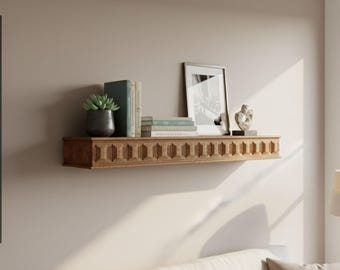 Rustic Floating Custom Shelf Handmade, Wood Floating Farmhouse Shelf, Floating Shelves, Reclaimed Wood