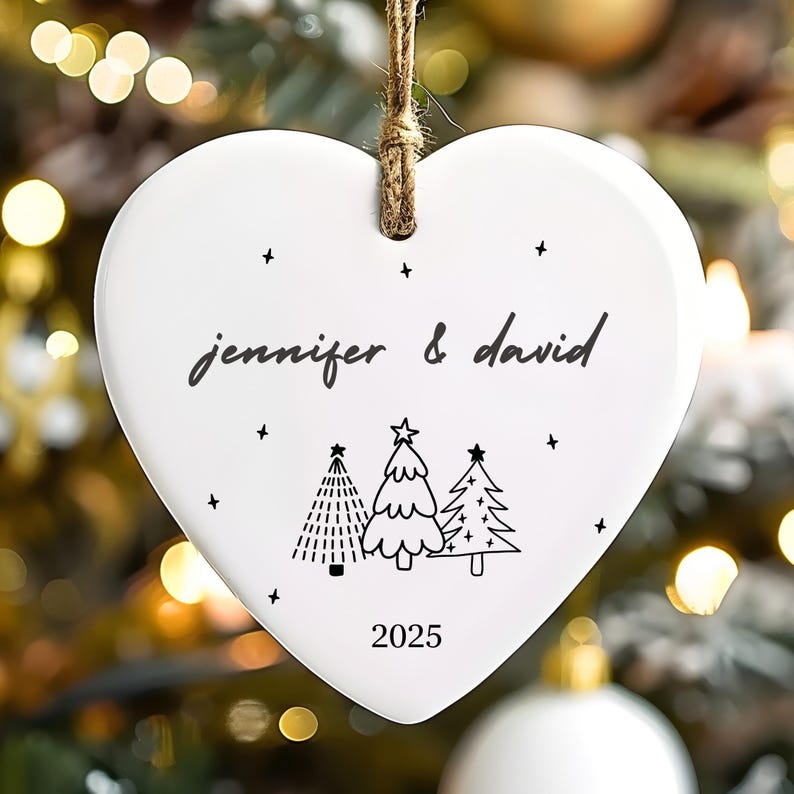 Personalized New Home Ornament: First Christmas Keepsake, Custom House ...