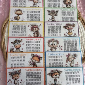 Twelve colors Big en Mini, excl 12-zijdige kleurendobbelsteen