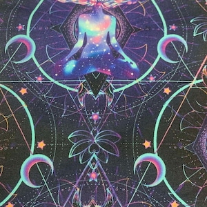 Mushroom, spiritual, purple, moon,  stethoscope cover