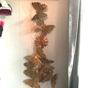 vintage butterfly wall decor
