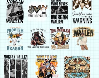 Muzyka Wallen w stylu vintage PNG, Po prostu dziewczyna, która kocha PNG, Jeśli jestem problemem, powód PNG, Pokój, miłość, Wallen PNG, Muzyka kowboja Wallen PNG