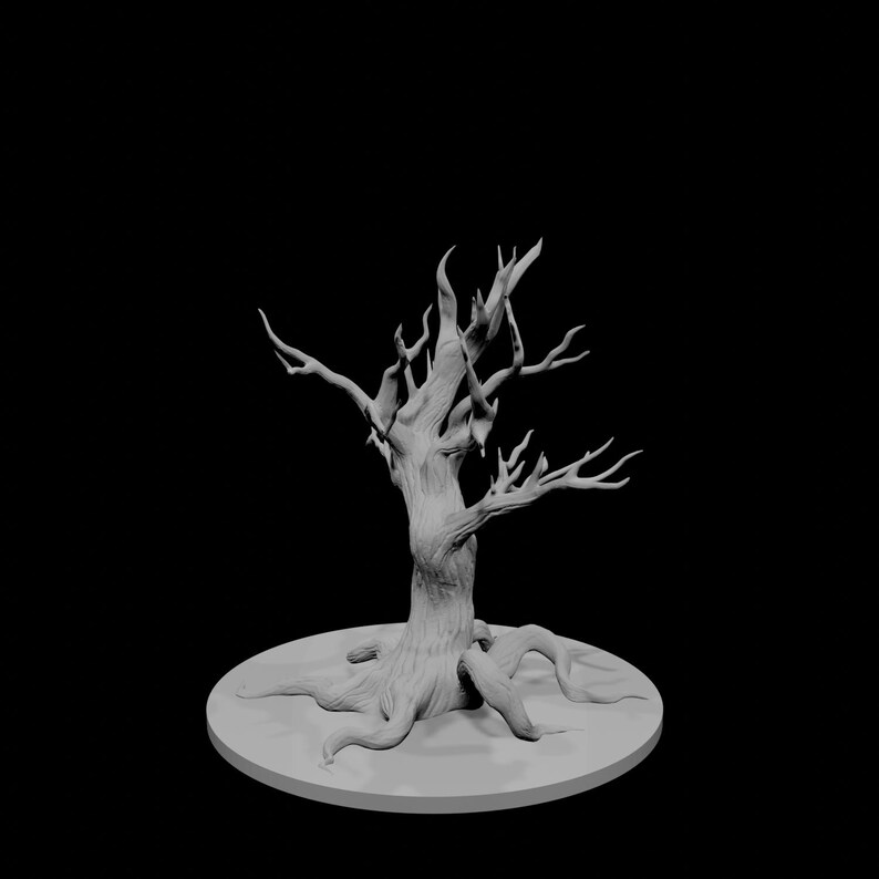 Awakened Tree No Leaves Miniature: 3D Printed RPG Figure - Etsy