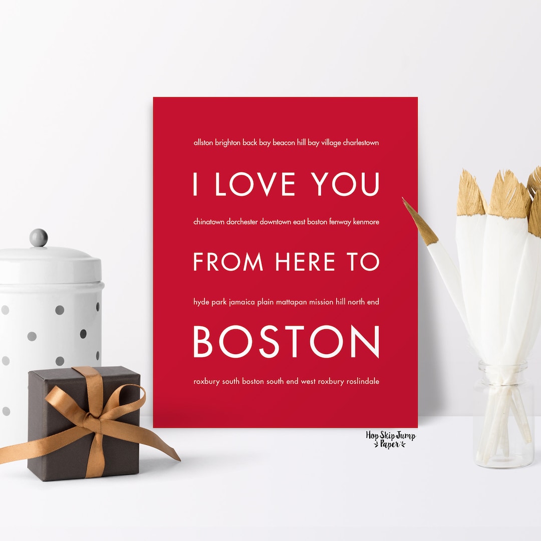 Boston College Fenway Park Boston Poster Boston Gift Etsy