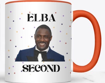 Idris Elba Quirky Coffee Mug 11oz – Funny Coffee Vibes Cup | Eccentric Morning Mug Gift for Coffee Lovers | Unique Movie-Inspired Drinkware