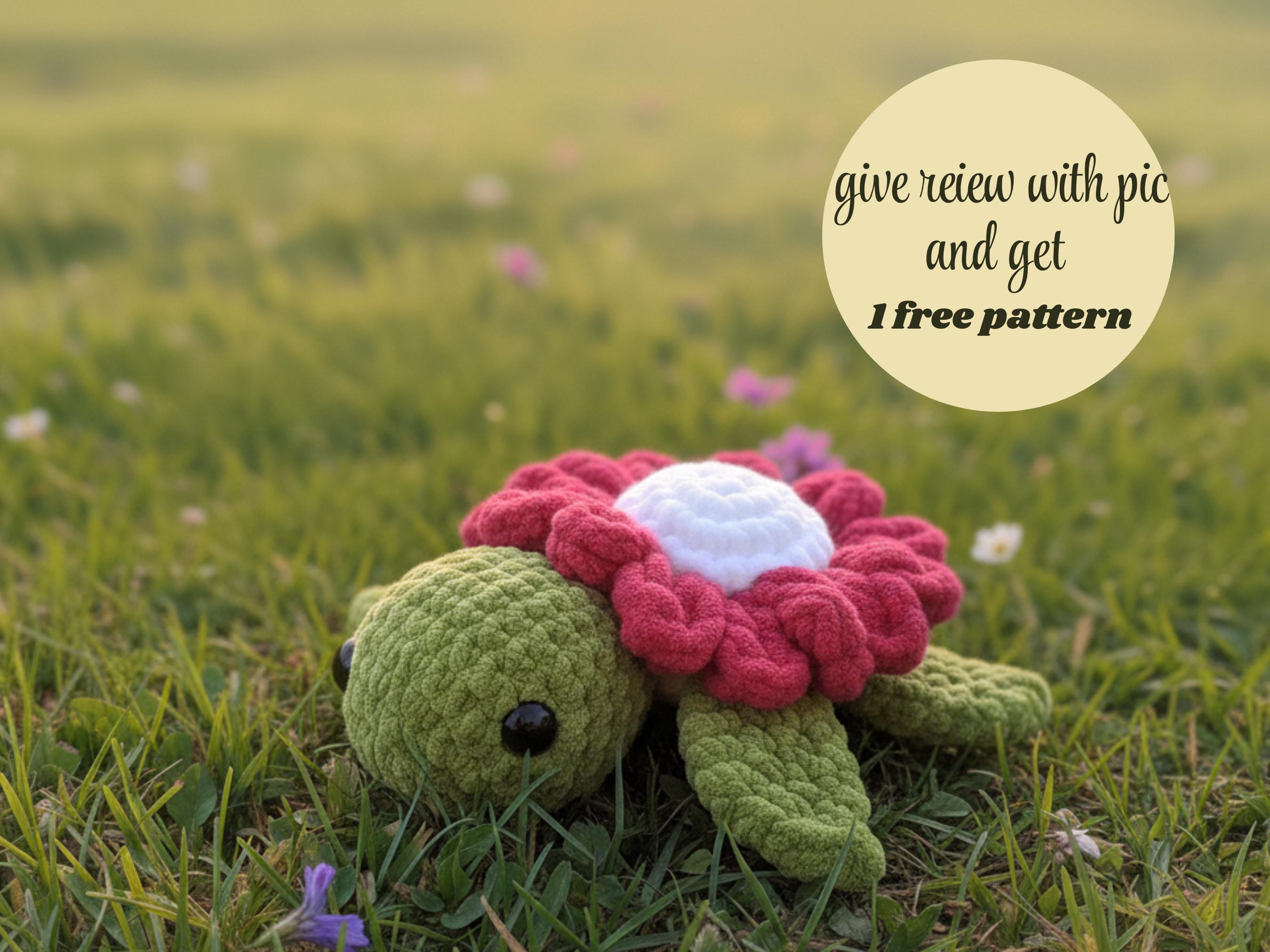 No Sew Daisy Turtle Crochet Pattern (beginner Amigurumi PDF) - Etsy