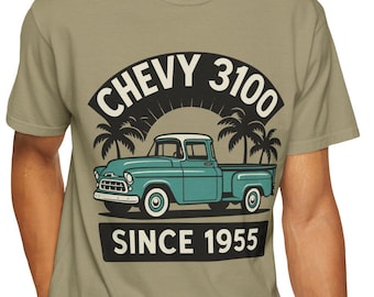 Maglietta Chevy 3100 – Maglietta grafica retrò con pickup vintage del 1955