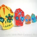 Sugar Skull Family Stickers vinyl car decals colorful modern calaveras choose your color and family size