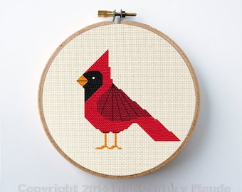 Charley Harper Cross Stitch Etsy