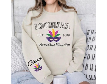 Mardi Gras Shirt, Let the Good Times Roll T-Shirt, Louisiana Fat Tuesday Unisex Tee