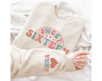 Custom 16th Birthday Gifts for Girls: 2009 Birthday Sweatshirt and Hoodie, 16 Birthday Girl, Sweet 16th Birthday