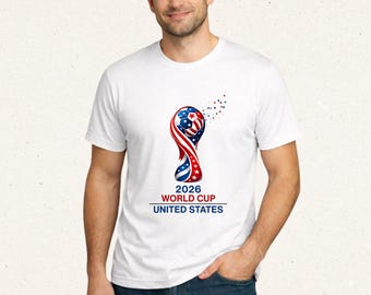 World Cup 2026 Shirt: Soccer Fan Gift,  Football Graphic T-Shirt