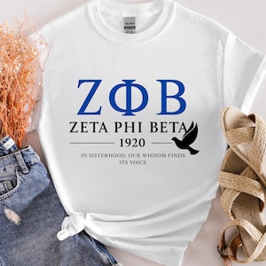 Zeta Phi Beta Apparel: Zeta Phi Beta Shirt Sorority Gifts