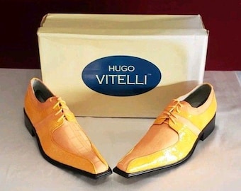 Rare Vintage Hugo Vitelli TM Size Nine & Half Mango Style Number / Name Yl438MNG