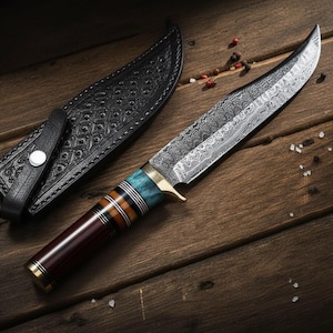 ネイティブ・アメリカン ナイフ 工芸品 コレクション Native Hunting Knife - Etsy