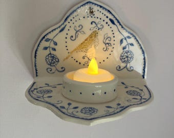 applique in ceramica per candele
