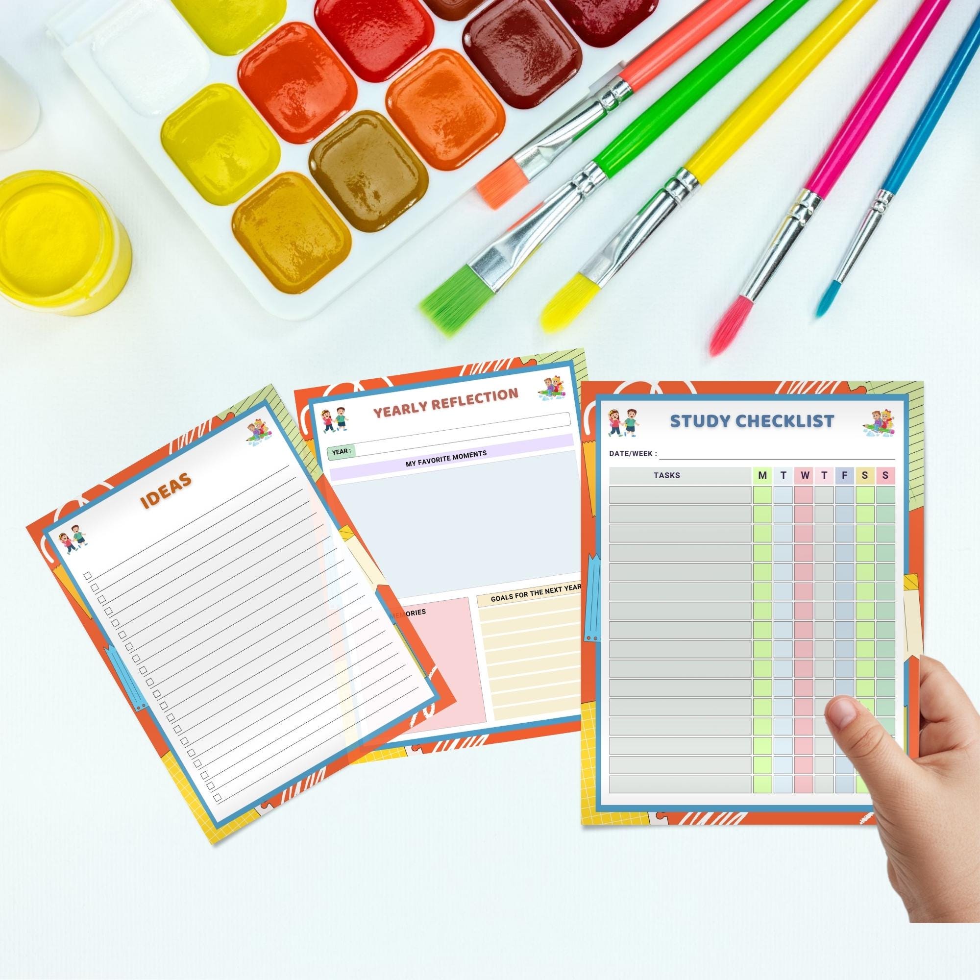 2026 School Planner for Kids: Printable Student Organizer (PDF) - Etsy