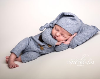 Newborn boy romper, newborn photo outfit, photoshoot outfit, newborn photograohy prop, newborn romper set, newborn outfit, newborn boy