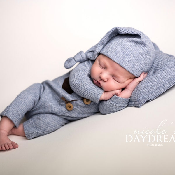 Newborn boy romper, newborn photo outfit, photoshoot outfit, newborn photograohy prop, newborn romper set, newborn outfit, newborn boy