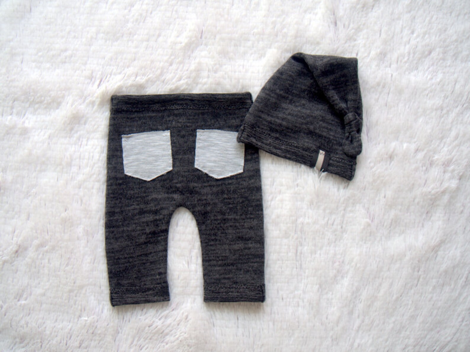 Newborn Boy Pants Set Newborn Photography Props Newborn Boy Etsy