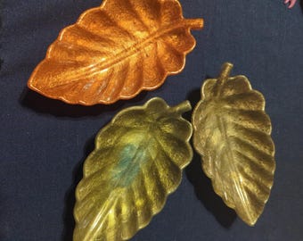 Festliche Blattschale