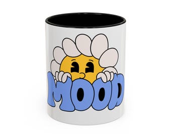 Happy Mood-koffiemok: mok vrolijk accent - leuke drinkgerei