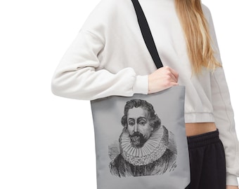 Borsa tote Stay Weird: shopper artistica in poliestere