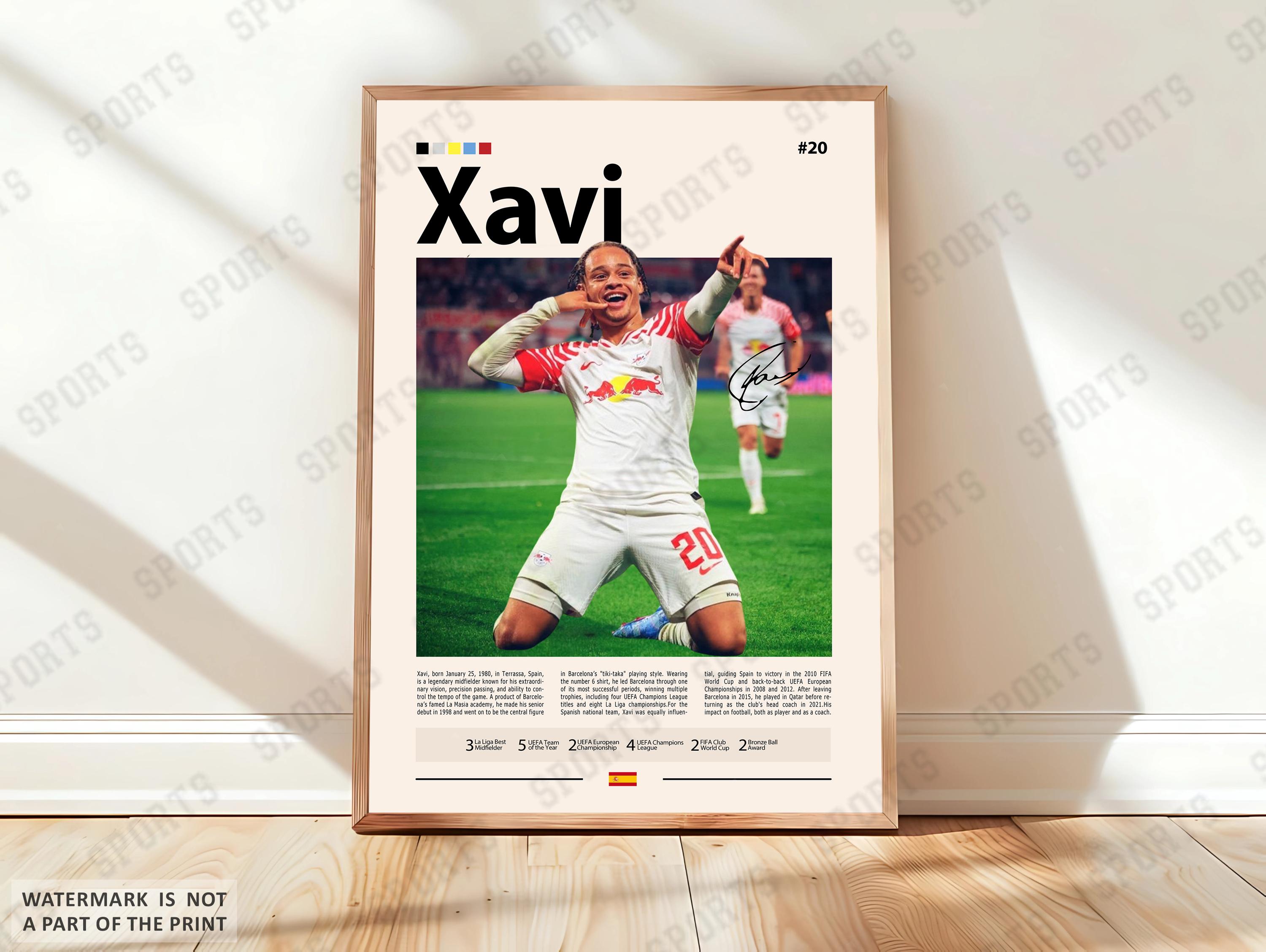 シャビシモンズ直筆サイン入りユニ(額縁付)Xavi Simons証明書 シャビ