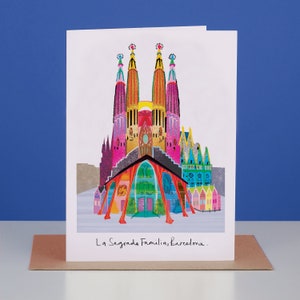 Cartão La Sagrada Familia, Marco de Barcelona, LM211