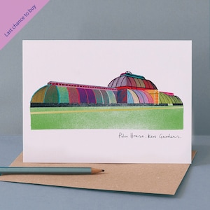 Carta Palm House, Kew Londra, LM229