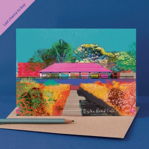 Carte de café Dyke Road, Hove Park, LM184