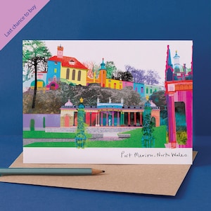 Portmeirion Card, monuments gallois, LM188