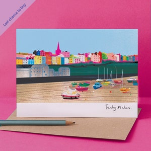 Tenby Harbor Card, bezienswaardigheid in Wales, LM199