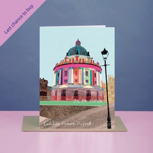 Radclafel Camera Oxford Card, Oxford Kunst, LM165