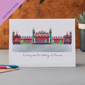 Kelvingrove Karte, Glasgow Art, Scottish Architektur, LM090