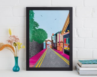 The York Gate Broadstairs Framed Print, Kent Landmark