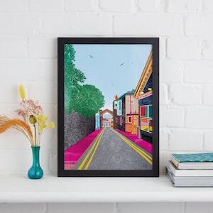 The York Gate Broadstairs Framed Print, Kent Landmark