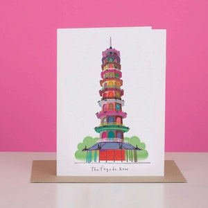 The Pagoda Card, Kew London, LM235