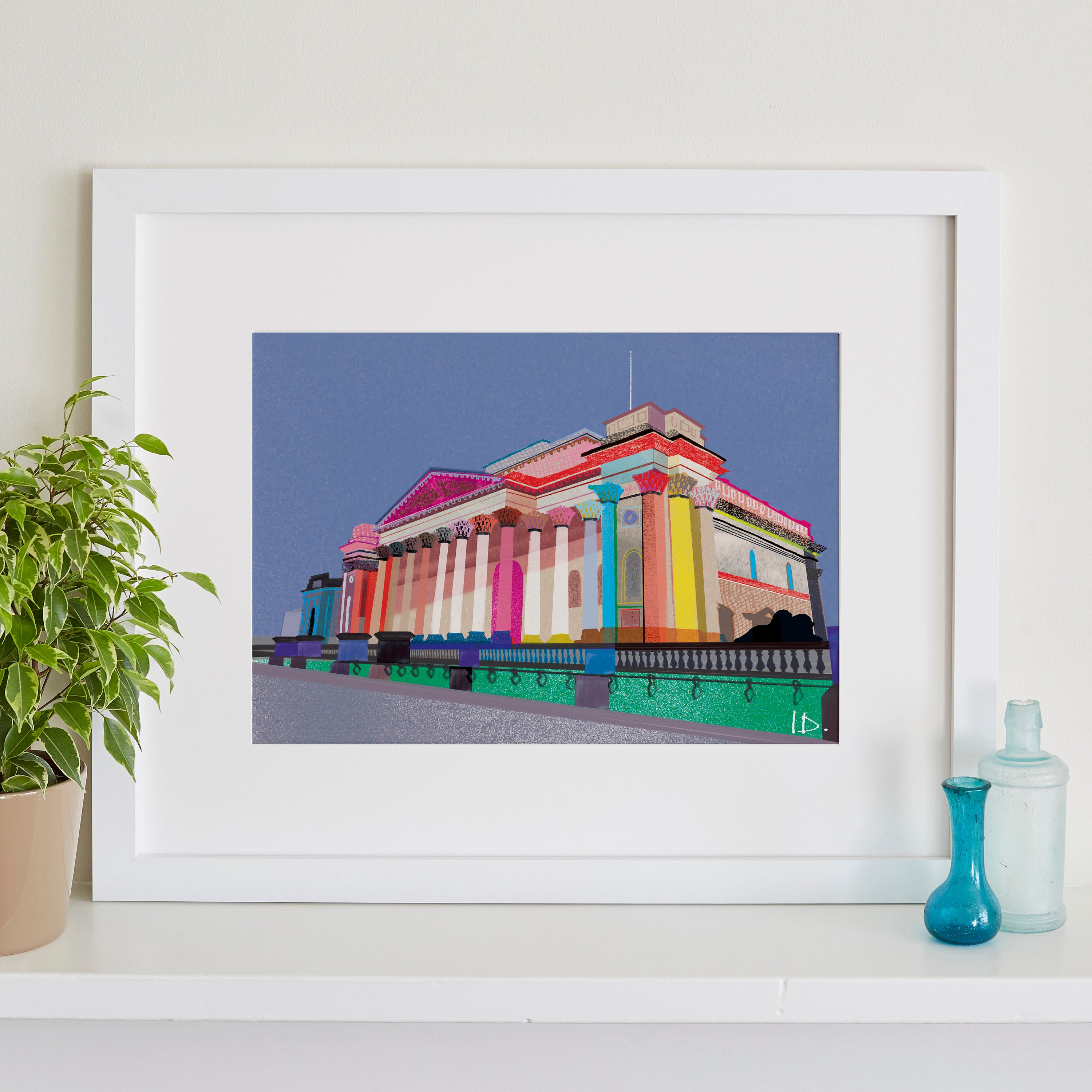 Fitzwilliam Museum print, Cambridge University geschenk