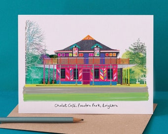 Preston Park Brighton Card, Chalet Cafe, LM185