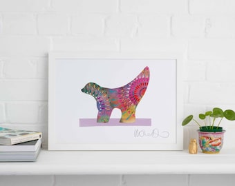 Impresión enmarcada de Superlambanana, Liverpool Art