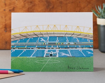 The Amex Stadium Card, Brighton and Hove Albion, Football, LM253