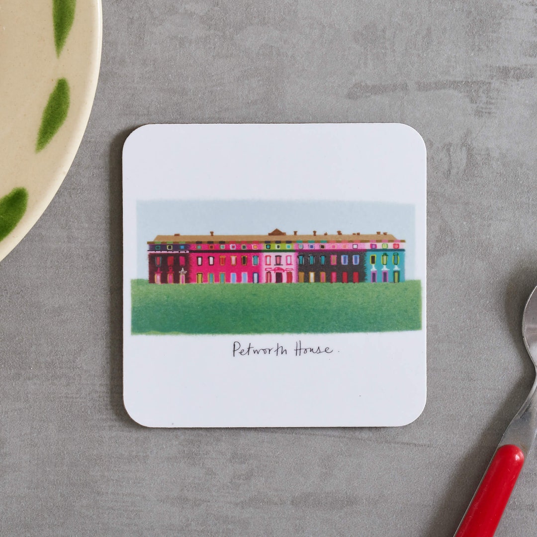 Petworth House Coaster, Country Home Gift, LCOAST037 Etsy UK