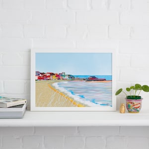 The Jetty Broadstairs Print, Kent Seafront