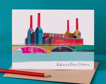 Carte de Battersea Power Station, London Skyline, LM157