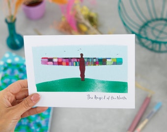 Angel of the North Card, Newcastle Landmark, LM030